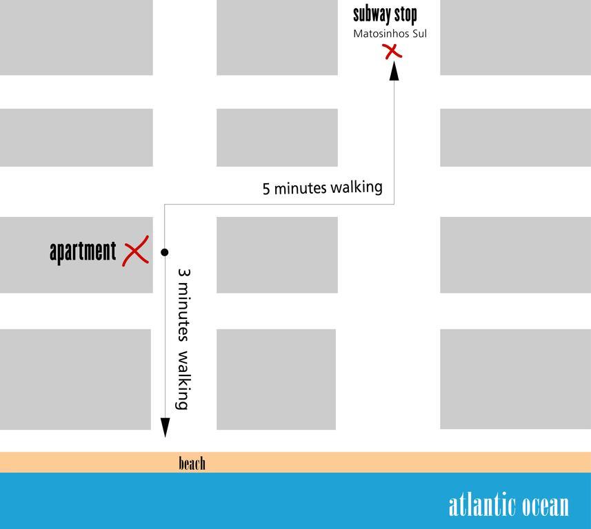 Porto 3 Bedroom Beach Apartment 마토지뉴스 외부 사진